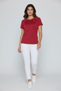 Zelocity Quick Dry Relaxed Top - Deep Claret — thumbnail 5